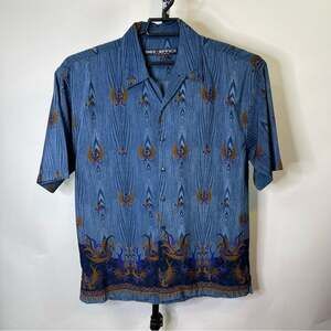 Box-Office Island Hawaiian Tropical Shirt Size Medium Men’s